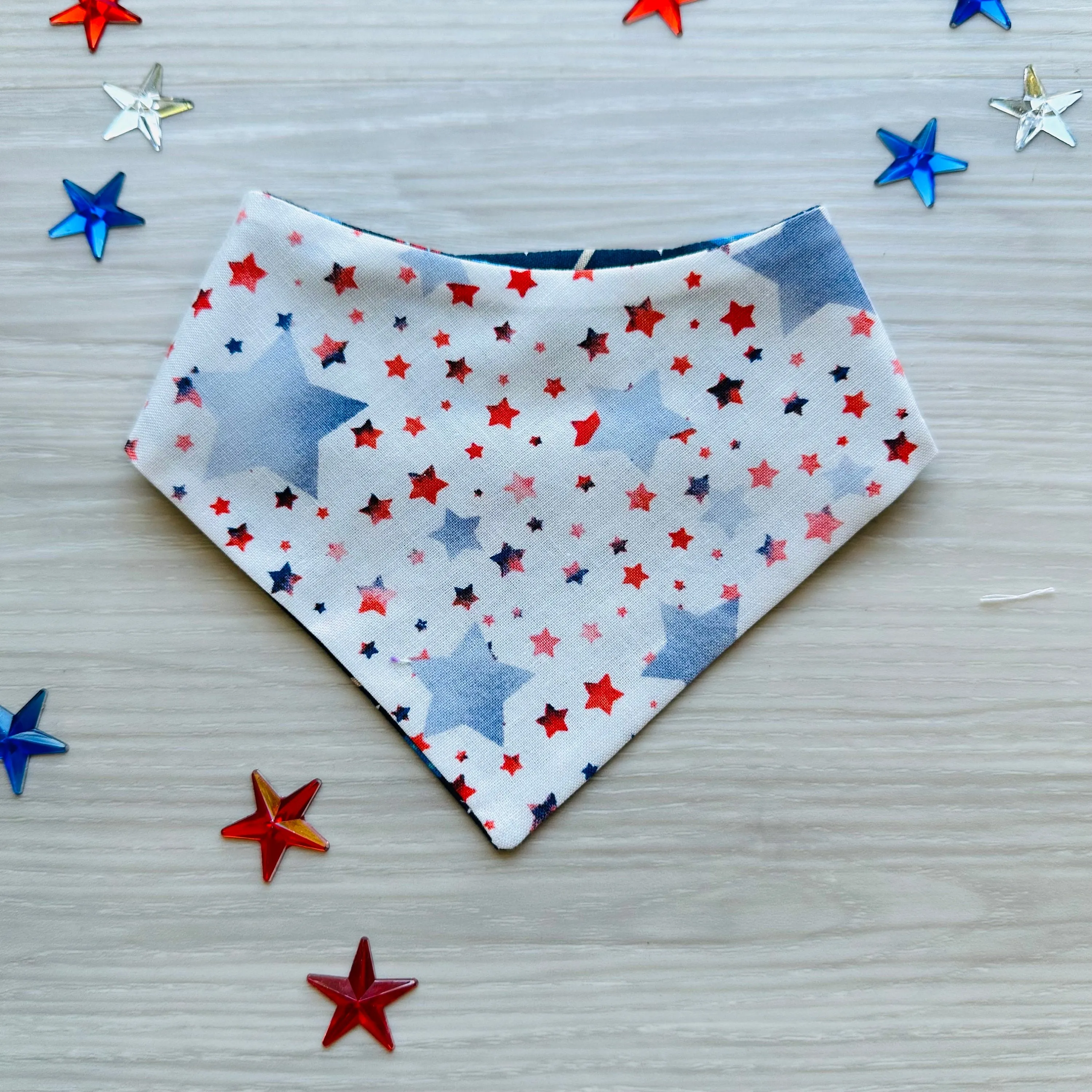 4th of July Dog Bandana, popsicles