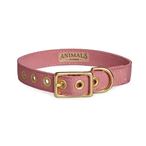 Animals In Charge Recycled Collar - Dusty Pink