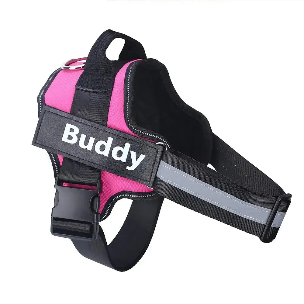 Anniepaw Reflective No-Pull Personalized Dog Harness Breathable Vest for Outdoor Activities Training for All Dog Sizes