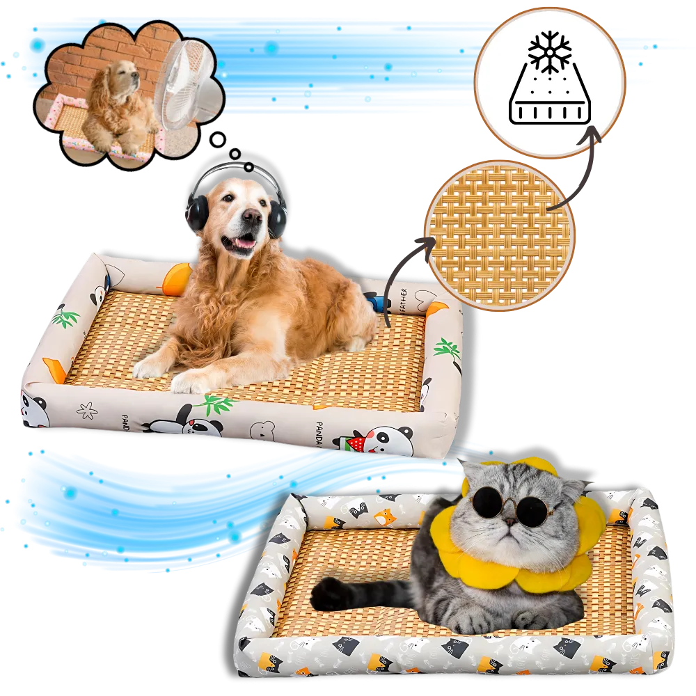 Anti-Slip Cooling Technology Pet Mat