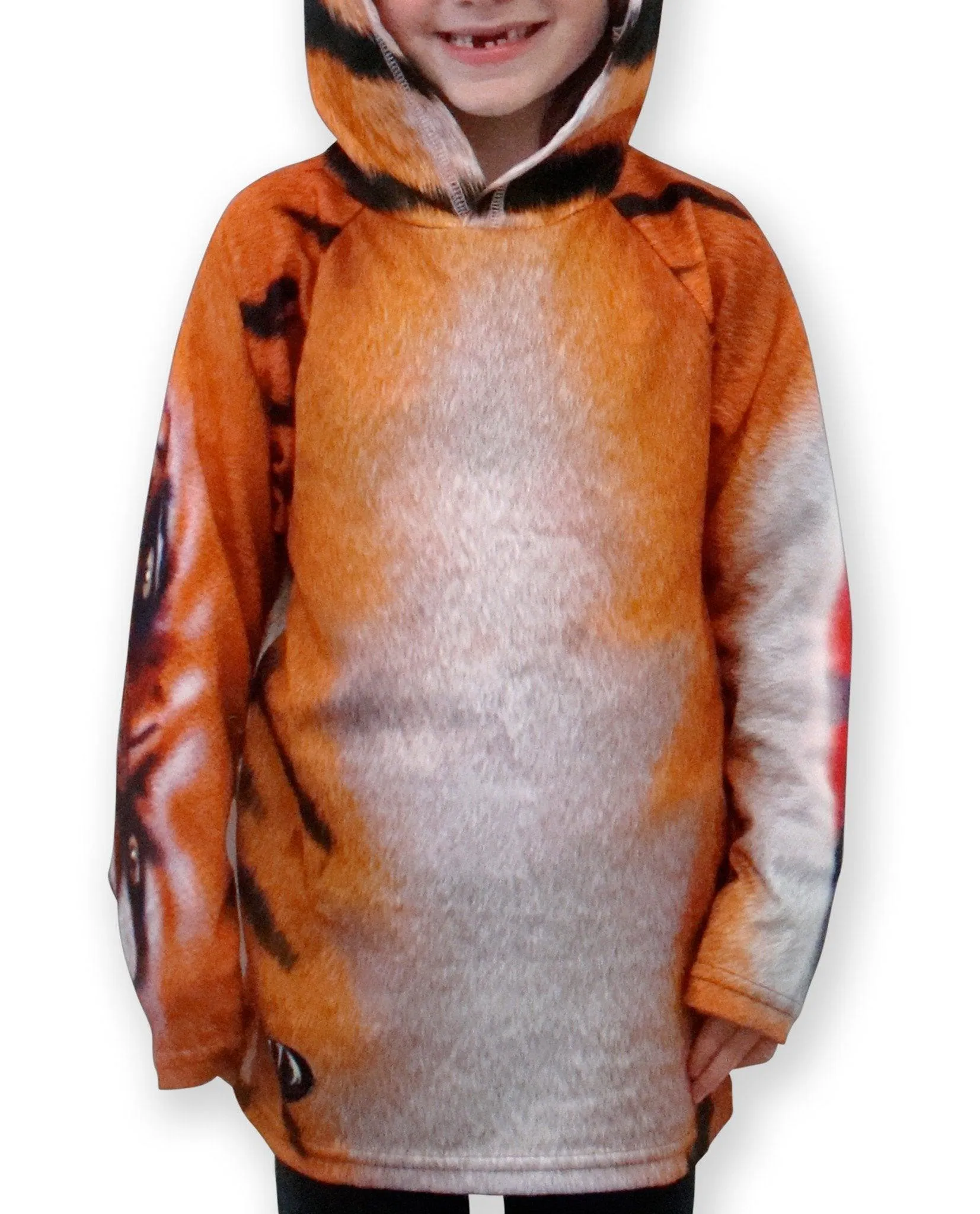 BENGAL TIGER Hoodie Chomp Shirt by MOUTHMAN® - Children's Clothing