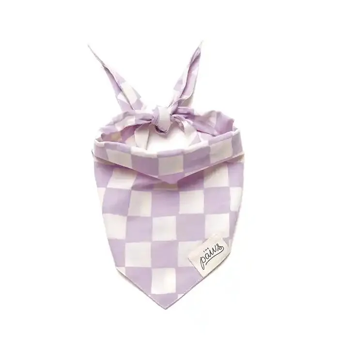 Checkers Pet Bandana