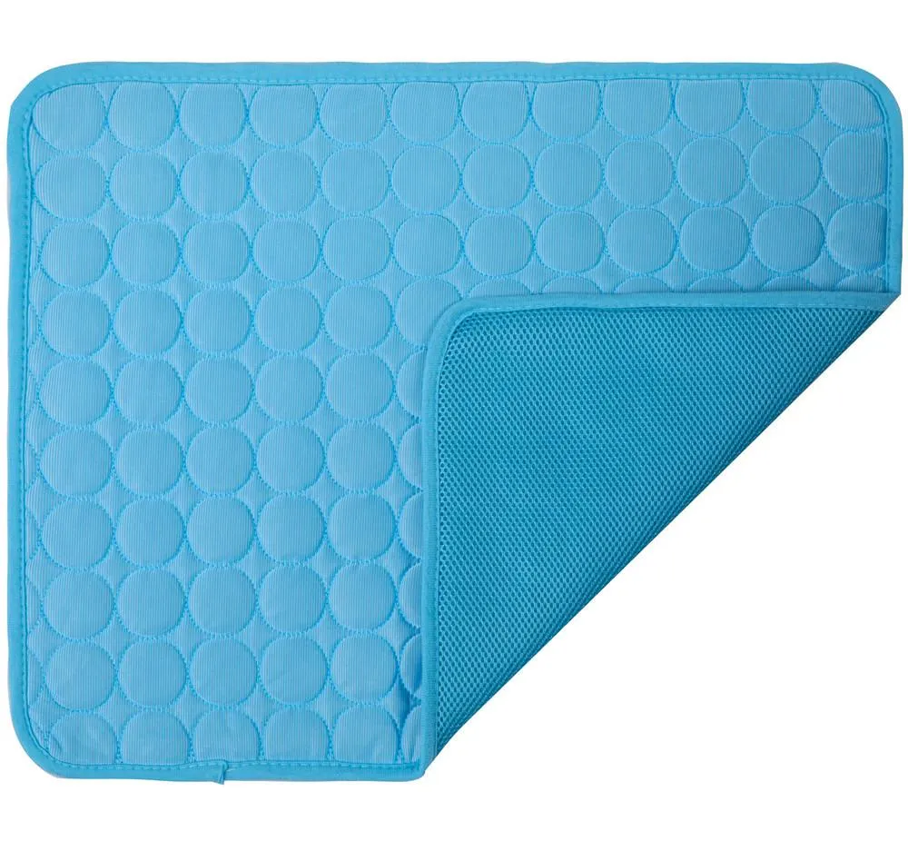 Cooling Mat, Pet Cooling Pad for Dogs Cats Breathable Ice Silk Self Cooling Pet Bed Washable Comfort Pad Blanket Sleep Mat