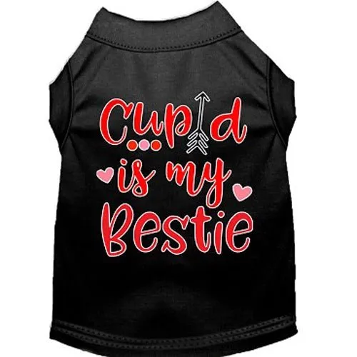 Cupid is my Bestie Screen Print Dog Shirt in Many Colors