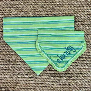 Deep Green Sea Dog Bandana