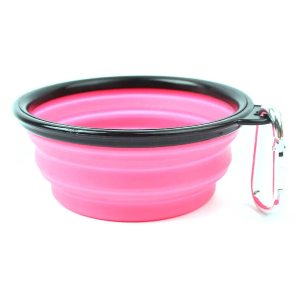 Dog Feeding Fordable Travel Pet Bowl