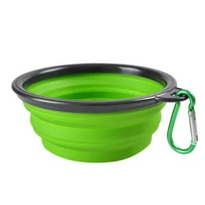 Dog Feeding Fordable Travel Pet Bowl