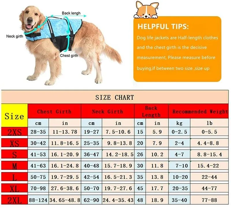 Dog Swimming Vest with Reflective Strips by Dach Everywhere