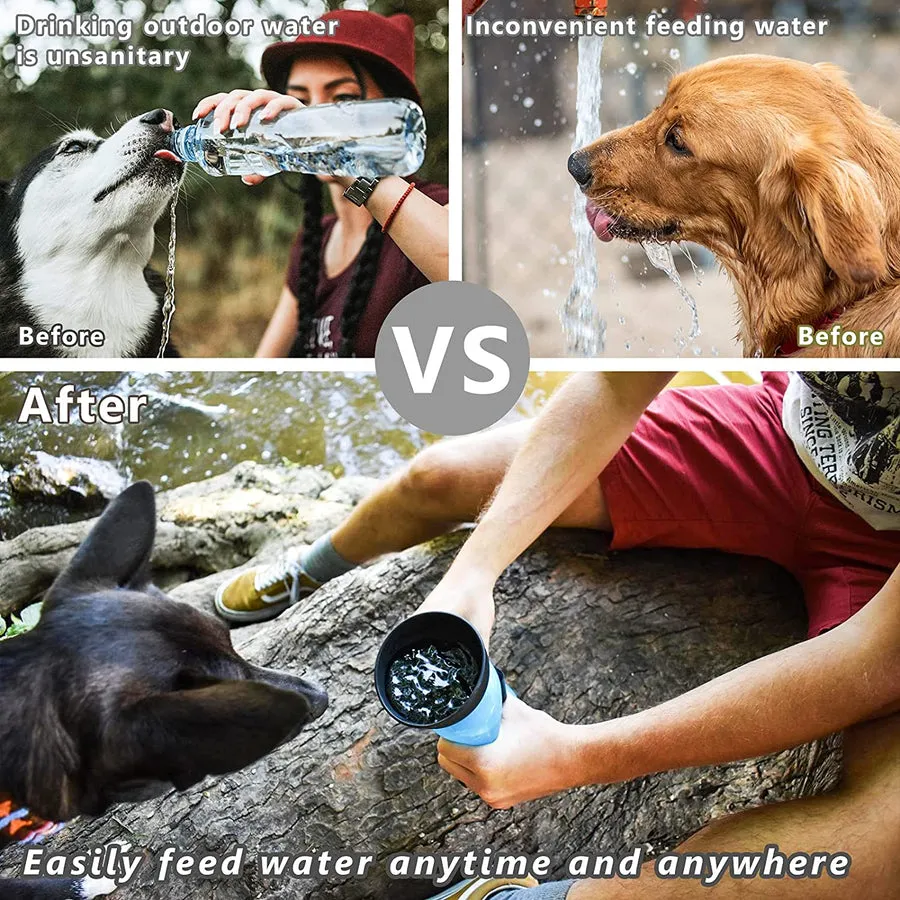 Foldable Dog Water Bottle
