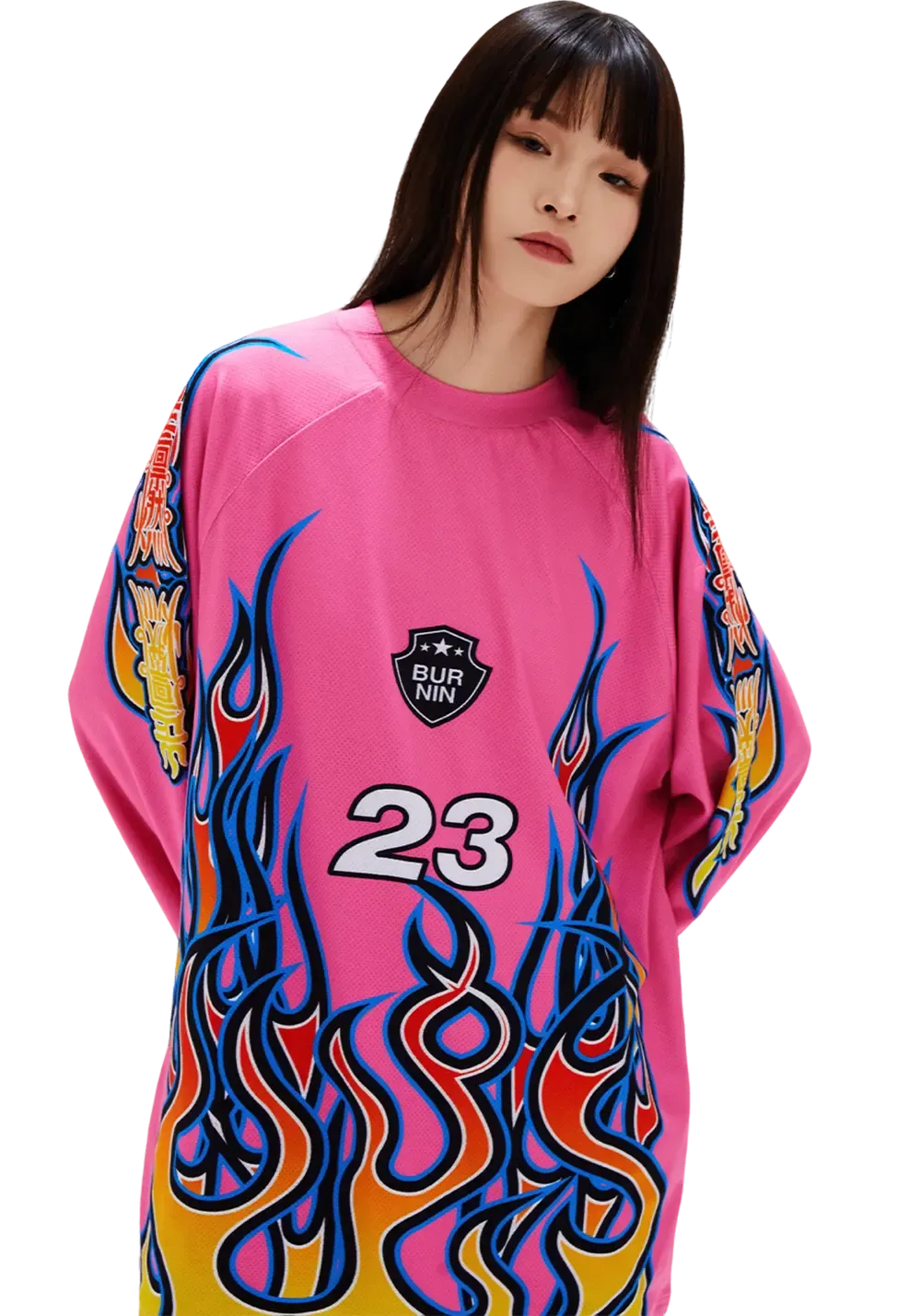 Jersey Crew Neck Sweatshirt