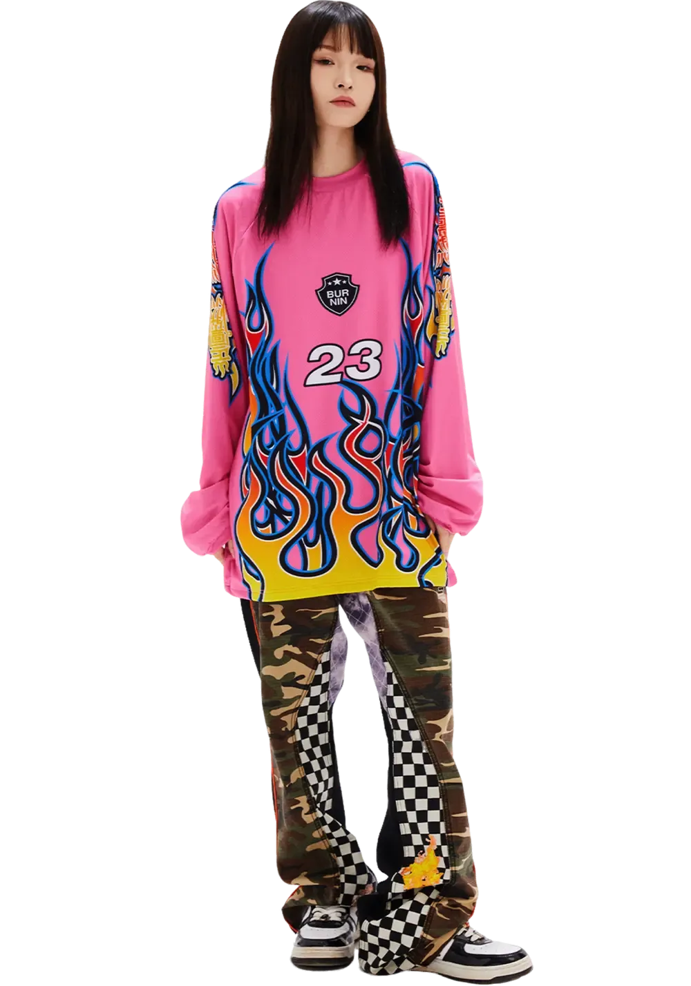 Jersey Crew Neck Sweatshirt