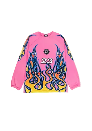 Jersey Crew Neck Sweatshirt