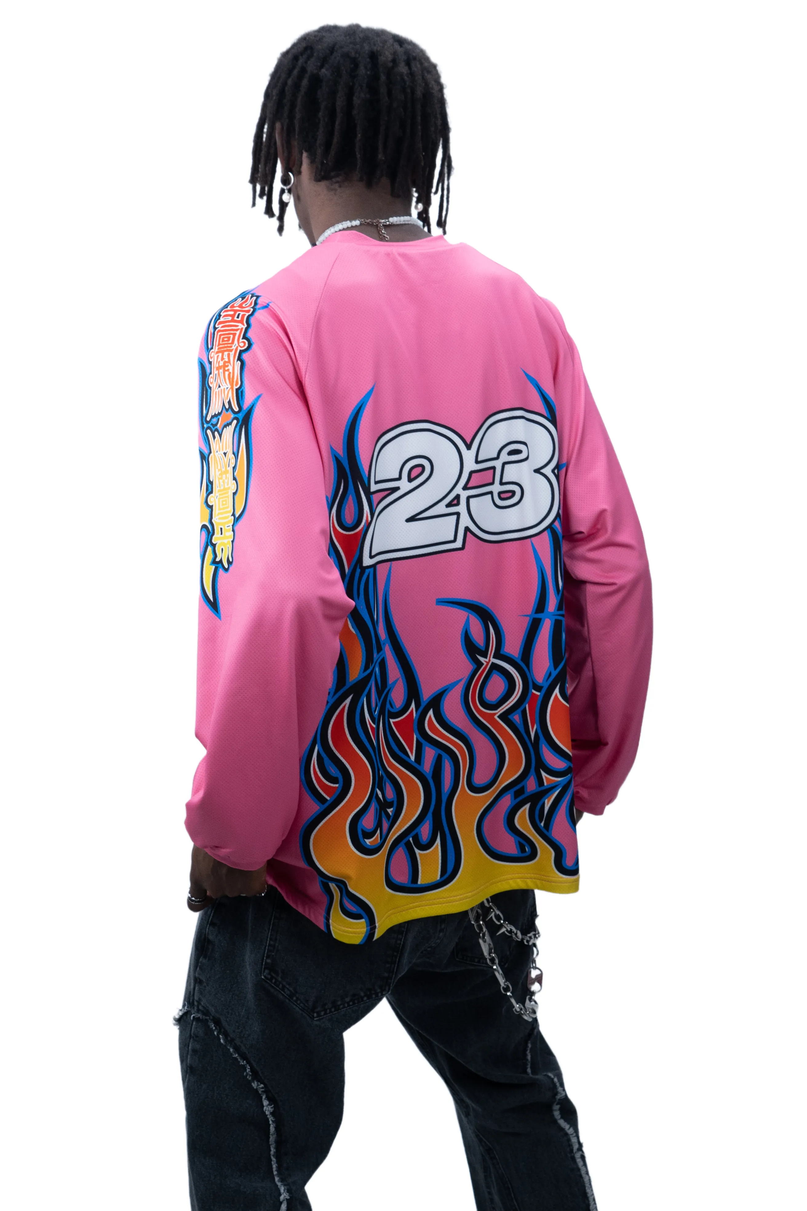 Jersey Crew Neck Sweatshirt