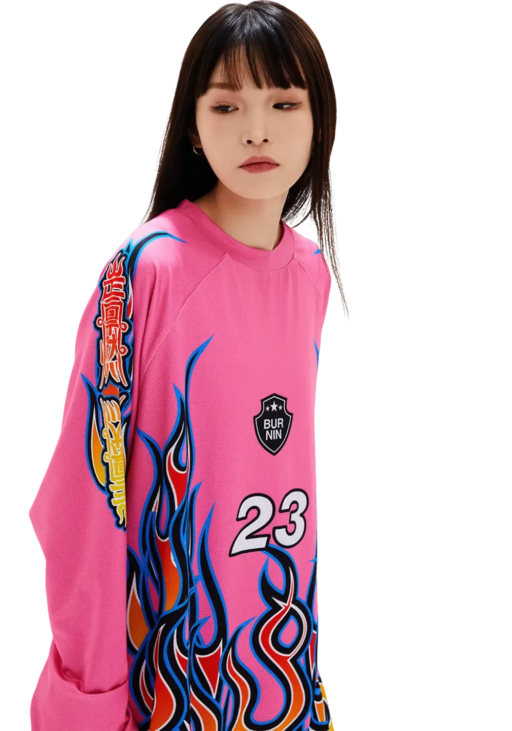 Jersey Crew Neck Sweatshirt