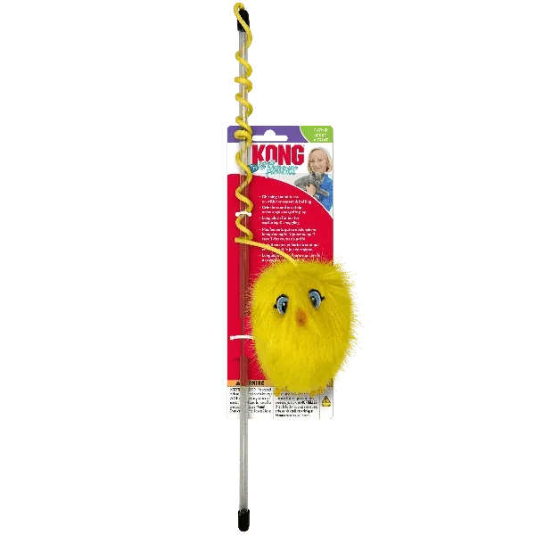 KONG Teaser Chirpz Chick Cat Toy