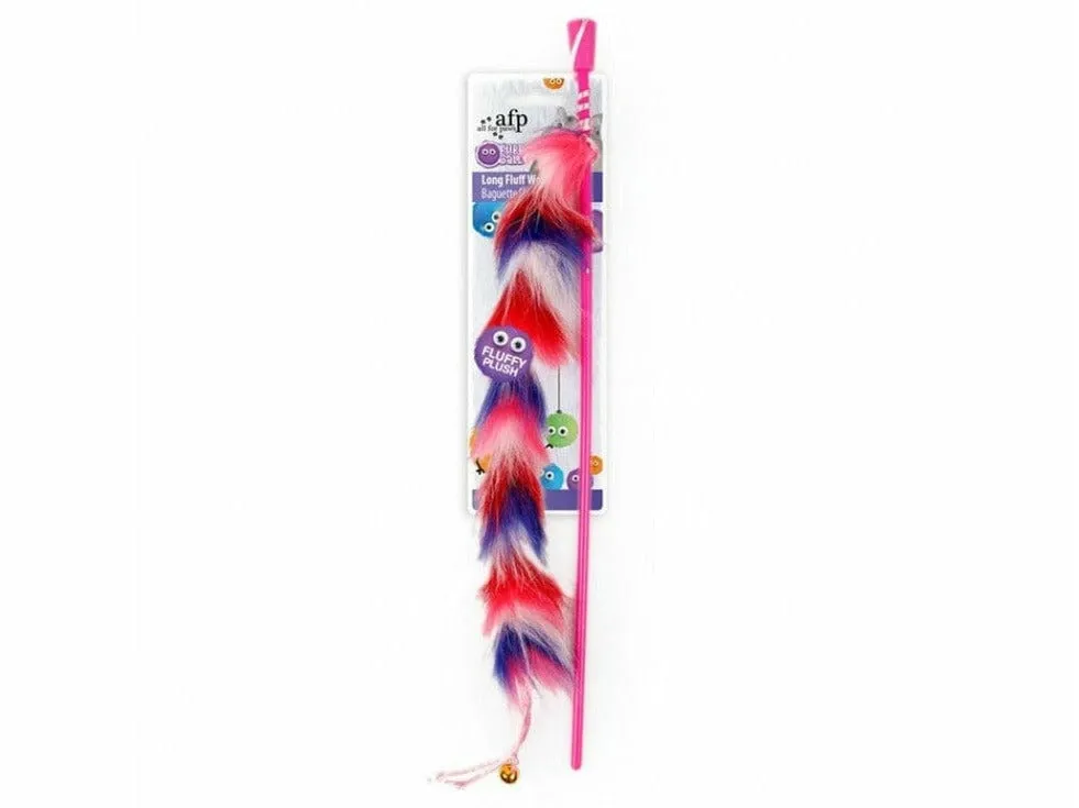 Long Fluff Wand - Red