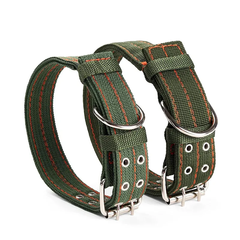 Macho Pet - Rugged Canvas Dog Collar