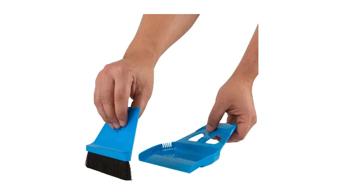 miniWISP Broom and Dustpan Set - The Best Mini Hand Broom with Electrostatic Bristle Seal Technology