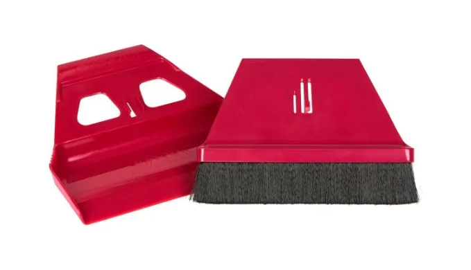 miniWISP Broom and Dustpan Set - The Best Mini Hand Broom with Electrostatic Bristle Seal Technology