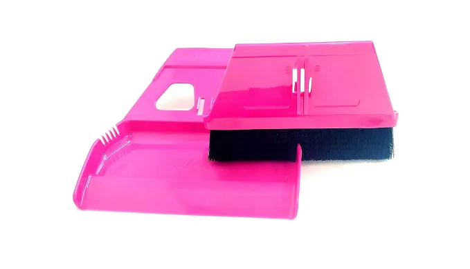 miniWISP Broom and Dustpan Set - The Best Mini Hand Broom with Electrostatic Bristle Seal Technology