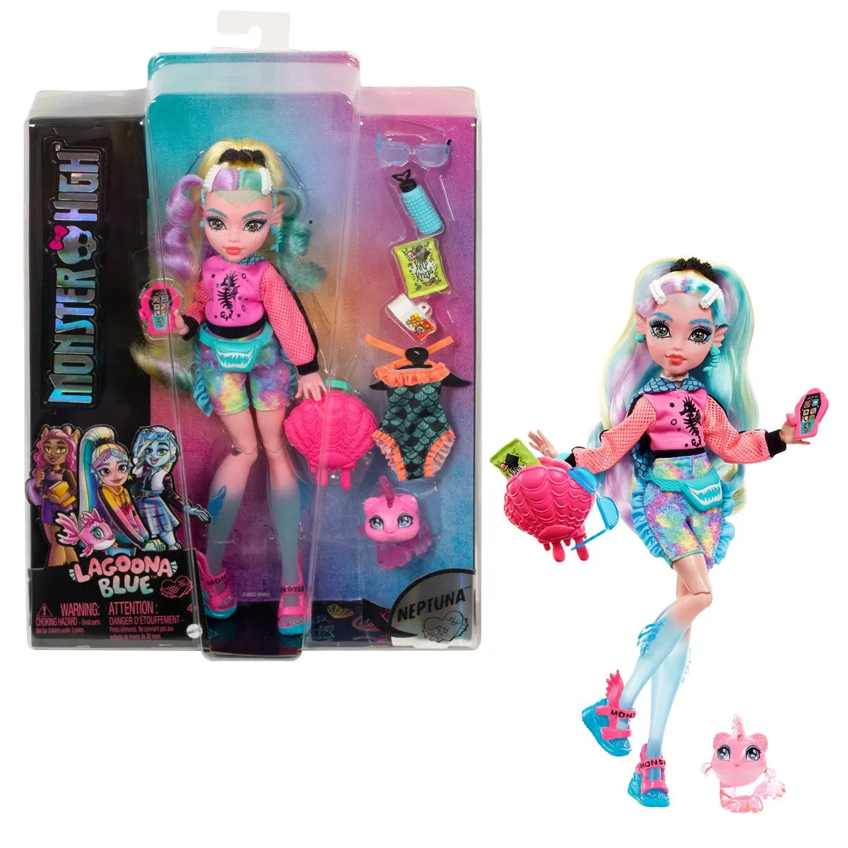 Monster High Lagoona Blue Doll 2022