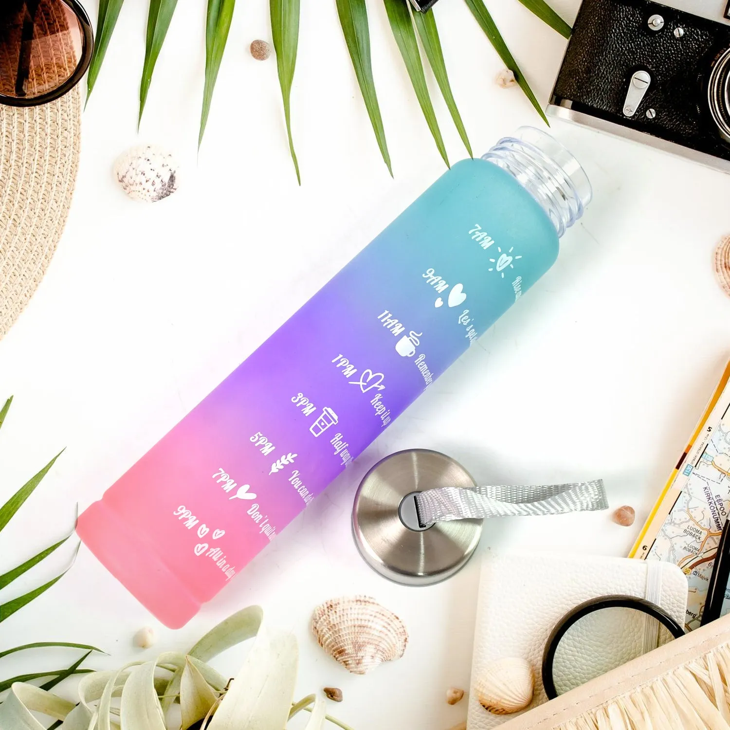 Motivational Plastic Water Bottle (300ml)