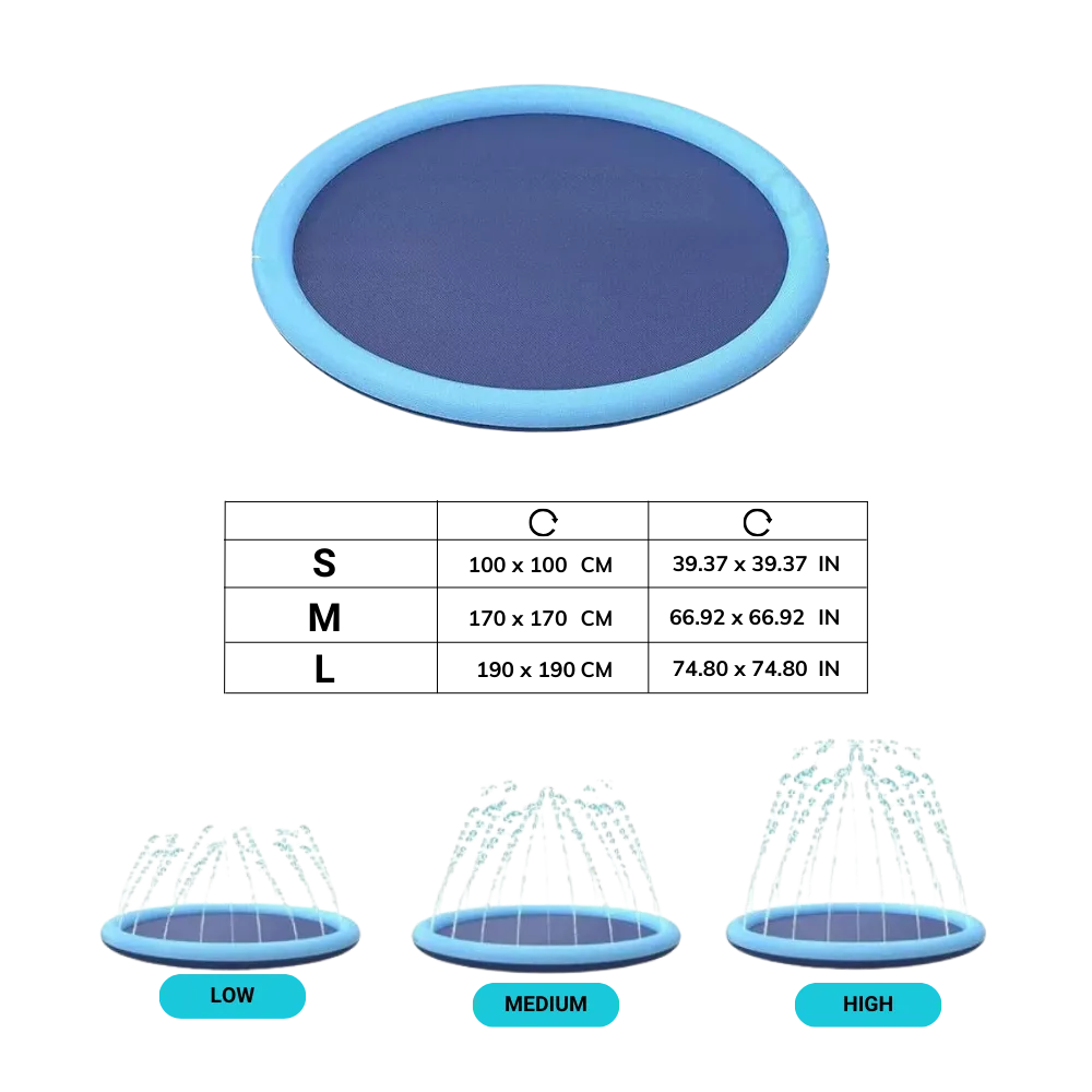 Portable Dog Splash Pad