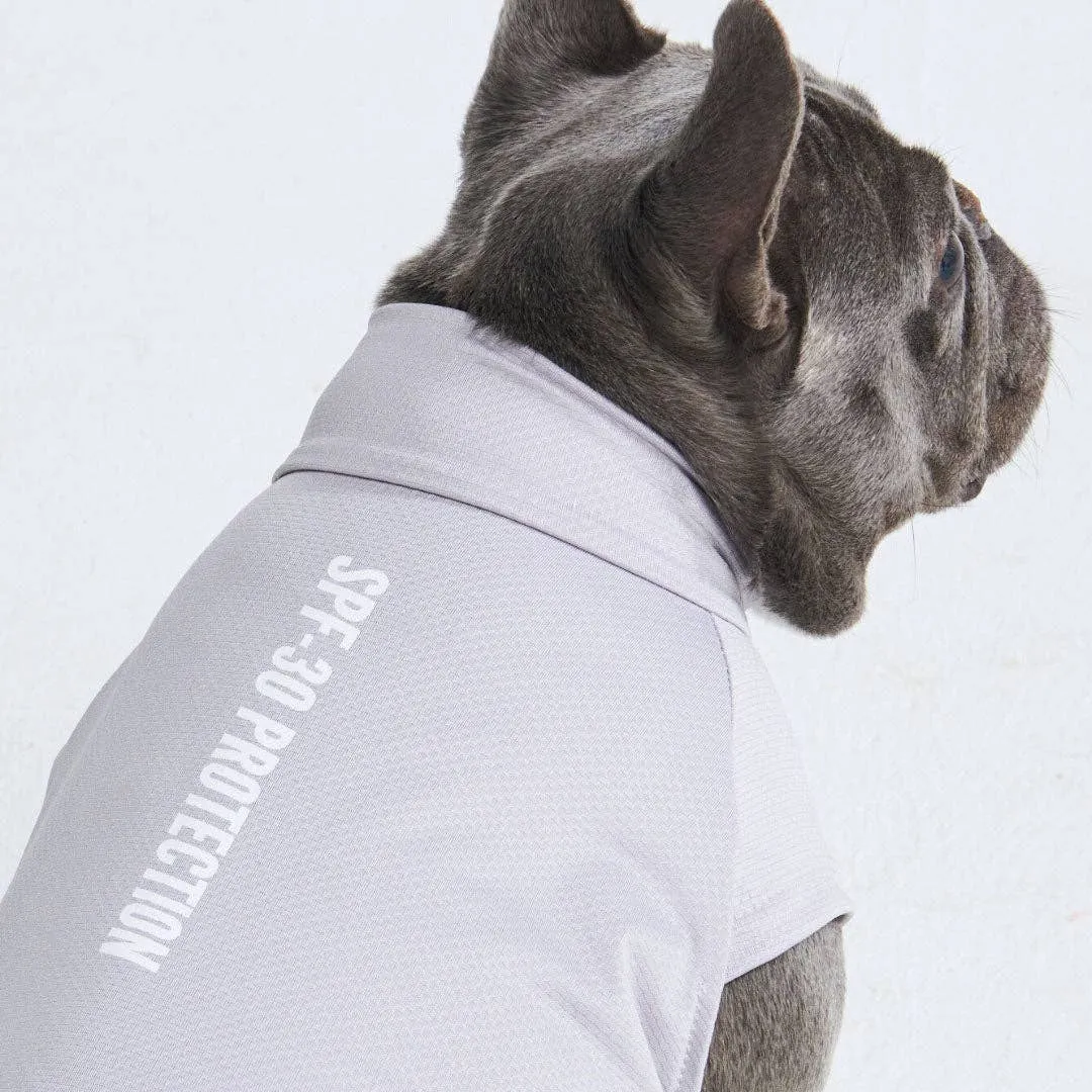 Spark Paws Sunblock Grey Dog T-Shirt