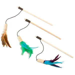 Spot Cat-Bernet Cork Teaser Wand Cat Toy