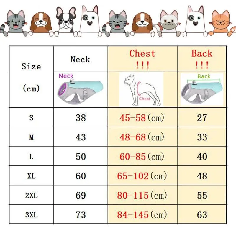 Summer Dog Cooling Vest Harness Reflective Quick Release Hot Pet Clothes Cool Jacket For Small Medium Large Dog Accessories