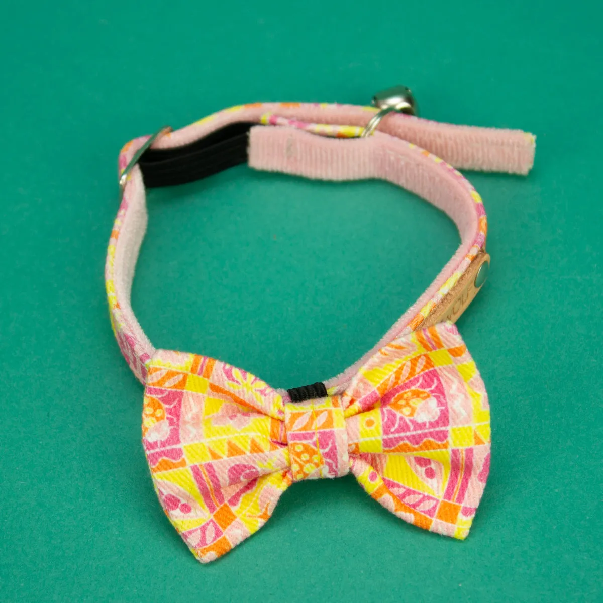Summer Harvest Cat Bow Tie