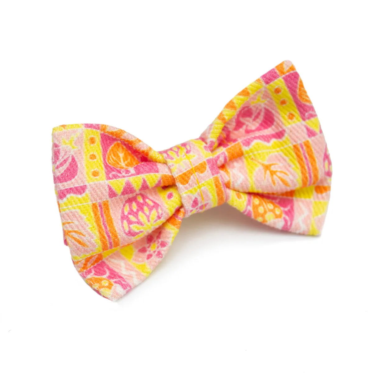 Summer Harvest Cat Bow Tie