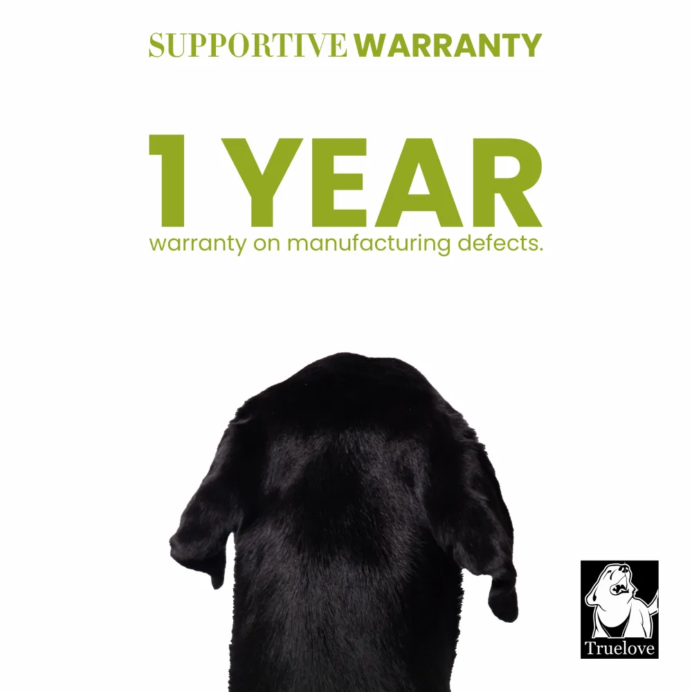 Truelove Harness with Reflective Fabric for Dogs (Neon Yellow)